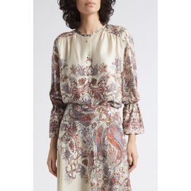 MARELLA MARELLA Girino Paisley Print Viscose Shirt