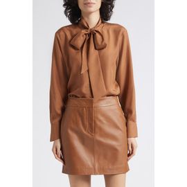 MARELLA MARELLA Leather Miniskirt