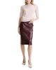 Marella Marella Mllbiada Faux Leather Skirt - 6