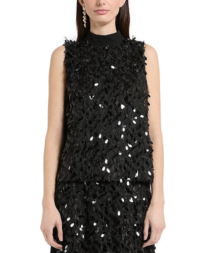 Marella Marella Mllgioiosa Sequin Sleeveless Top