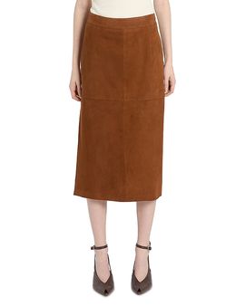 Marella Marella Mllmarmo Suede Skirt