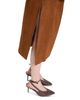 Marella Marella Mllmarmo Suede Skirt - 3