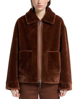 Marella Marella Mllnuvole Faux Fur Coat