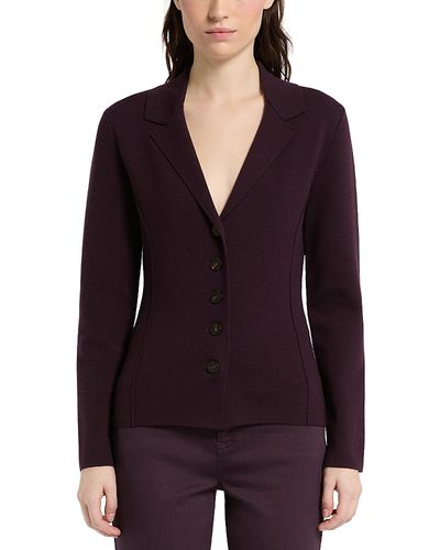 Marella Marella Mllotre Notched Lapel Cardigan