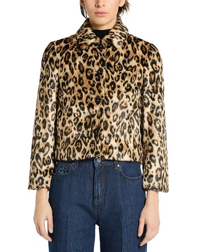 Marella Marella Mlsangel Faux Fur Jacket