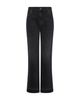 Marella Marella Mlsfcrop Straight Frayed Hen Jeans in Black - 6