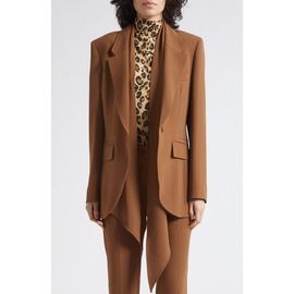 MARELLA MARELLA Peak Lapel Structured Blazer