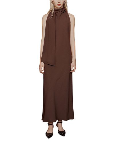 Marella Marella Scarf Neck Maxi Dress