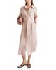 Marella Marella Sport Calle Linen Shirt Dress - 2