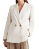 Marella Women's Double Breasted Stretch Canvas Blazer - 2