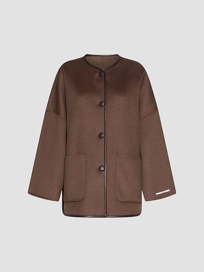 Marella Women's Double Sided Wool Cape