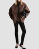 Marella Women's Double Sided Wool Cape - 2