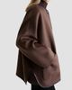 Marella Women's Double Sided Wool Cape - 4