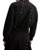 Marella Women's Eyelet Detail Cotton Bomber Jacket - 5