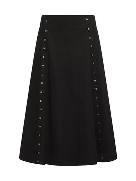 Marella Women's Flared Cotton Gabardine Skirt