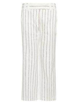 Marella Women's Flared Linen and Cotton Trousers