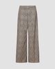 Marella Women's Glen Plaid Viscose Blend Trousers - 1