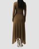 Marella Women's Jersey Tulle Dress - 4