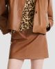 Marella Women's Leather Mini Skirt - 2