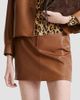Marella Women's Leather Mini Skirt - 3