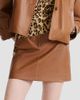 Marella Women's Leather Mini Skirt - 4