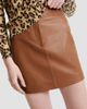 Marella Women's Leather Mini Skirt - 5