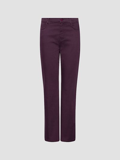 Marella Women's New Flared Five Pocket Jeans