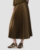 Marella Women's Pleated Satin Skirt - 3