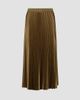 Marella Women's Pleated Satin Skirt - 6