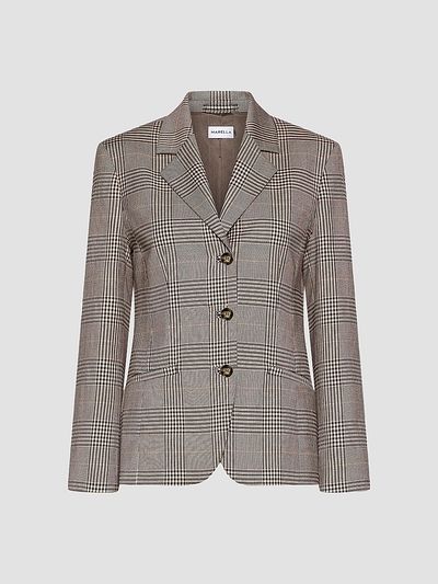 Marella Women's Prince of Wales Blazer