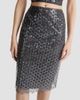 Marella Women's Sequinned and Beaded Skirt - 5