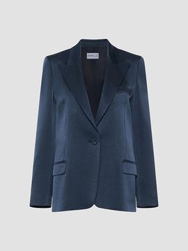 Marella Women's Single Breasted Satin Blazer
