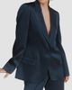 Marella Women's Single Breasted Satin Blazer - 3