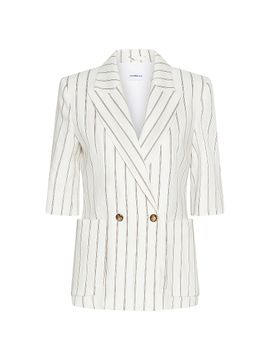 Marella Women's Straight Linen Blazer