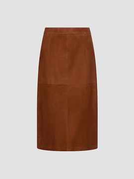 Marella Women's Suede Pencil Skirt