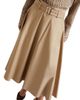 Marella Women's Water Repellent Stretch Cotton Satin Skirt - 4