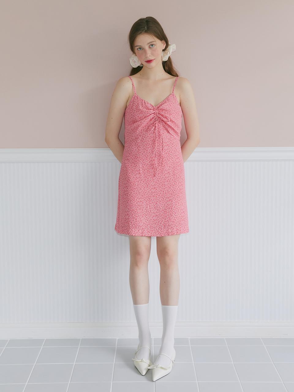 margarin fingers Flower Slip Dress - Pink