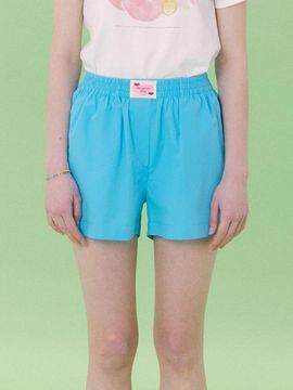 margarin fingers Love Punch Shorts - Blue