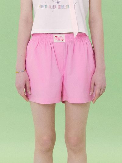 margarin fingers Love Punch Shorts - Pink
