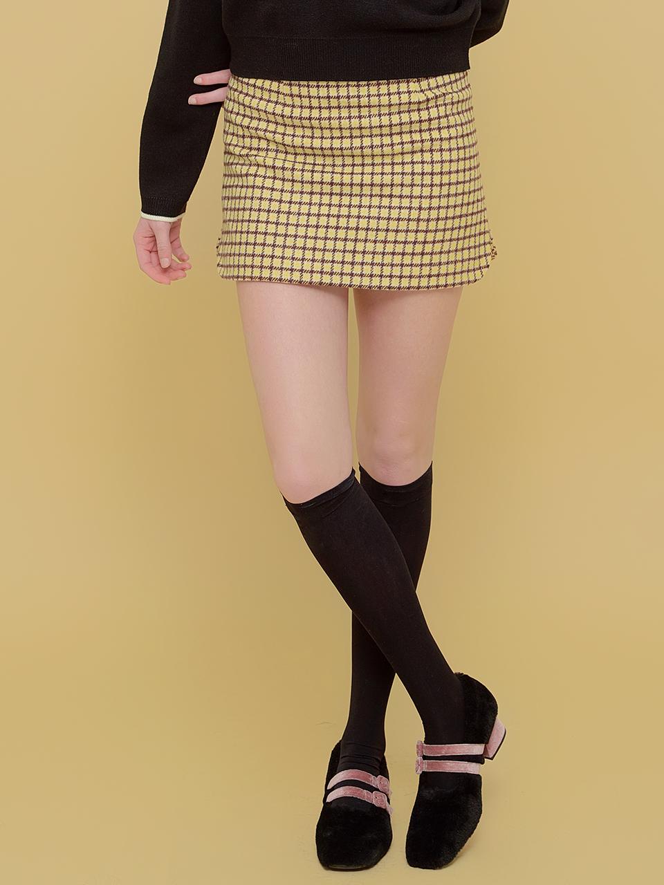 margarin fingers Scallop Slit Skirt