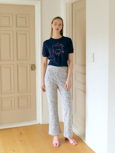 margarin fingers Twiggy Pants - Navy