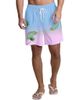 Margaritaville Men's Margaritaville Light Blue Buffalo Bills Sunset On The Beach Swim Shorts  - 1