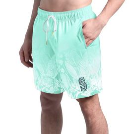 Margaritaville Men's Margaritaville Mint Seattle Mariners Lagoon Fiesta Swim Shorts 