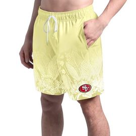 Margaritaville Men's Margaritaville Yellow San Francisco 49ers Lagoon Fiesta Swim Shorts 