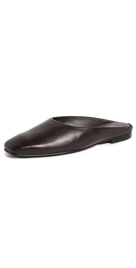 Margaux Margaux The Clara Mules Coffee Calf