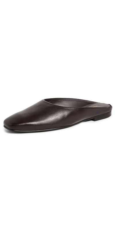 Margaux Margaux The Clara Mules Coffee Calf