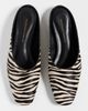 Margaux Margaux The Clara Mules Tan Zebra Haircalf - 5