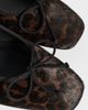 Margaux Margaux The Fonteyn Flats Chocolate Leopard Haircalf - 6