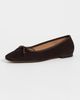 Margaux Margaux The Fonteyn Flats Espresso Suede - 2