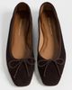 Margaux Margaux The Fonteyn Flats Espresso Suede - 5